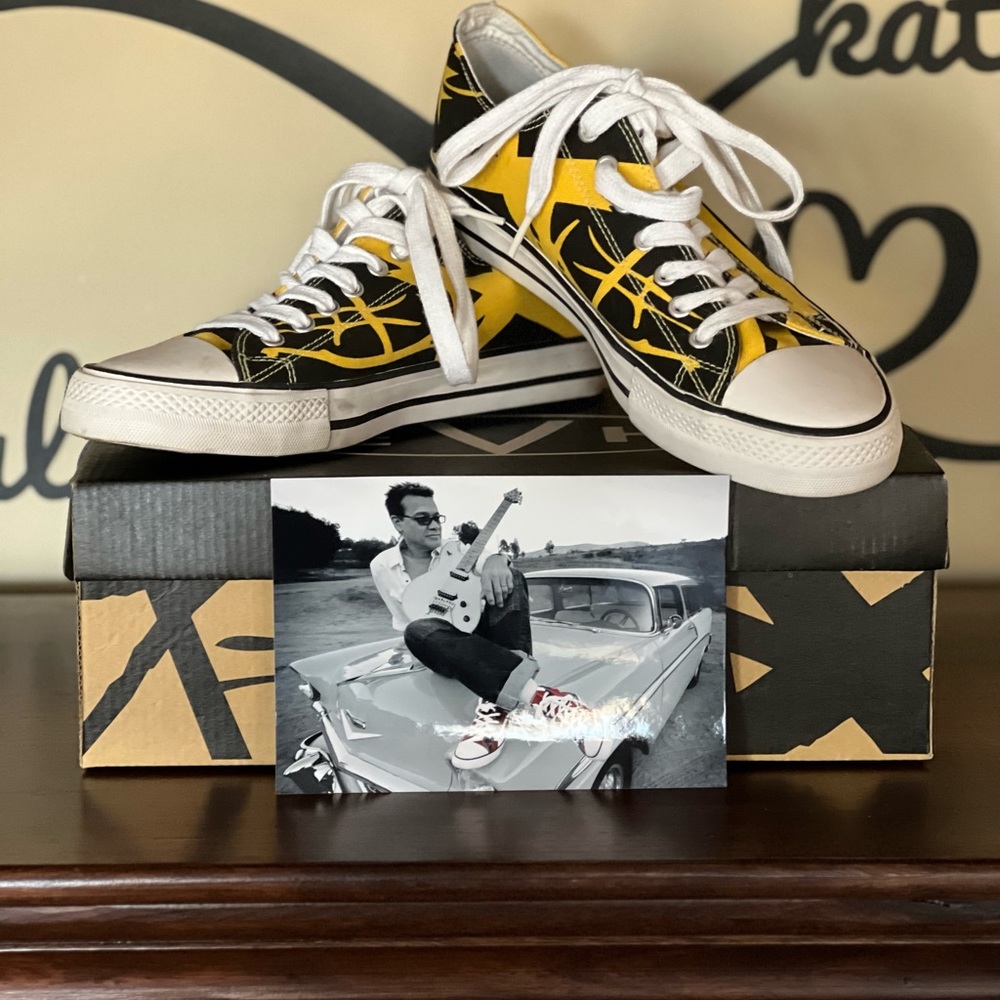 Rare EVF Eddie Van Halen 5150 Shoes Sneakers men’s size 9